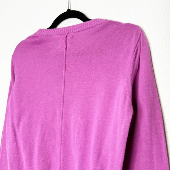Pact Orchid Limeade Pop Sweater Sweatshirt Tennis Sustainable Organic Cotton - Picture 7 of 10